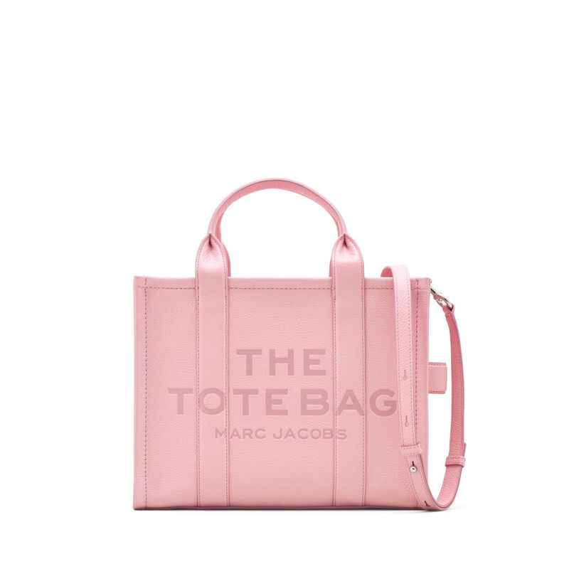 MARC JACOBS The Leather Medium Tote Bag image number 4